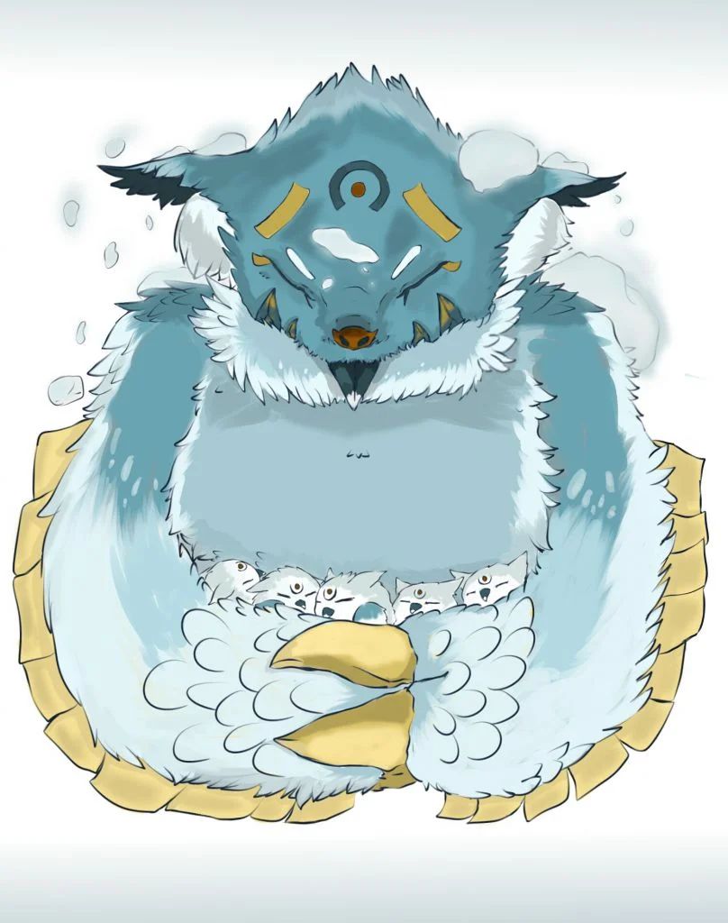 雪绒雀 by 银色的骨头