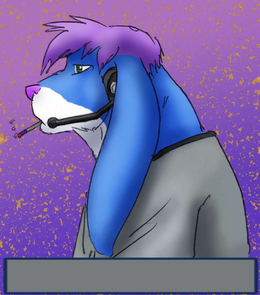 Jammy Bunny gaming by Jellofox, Bunny, Gaming
