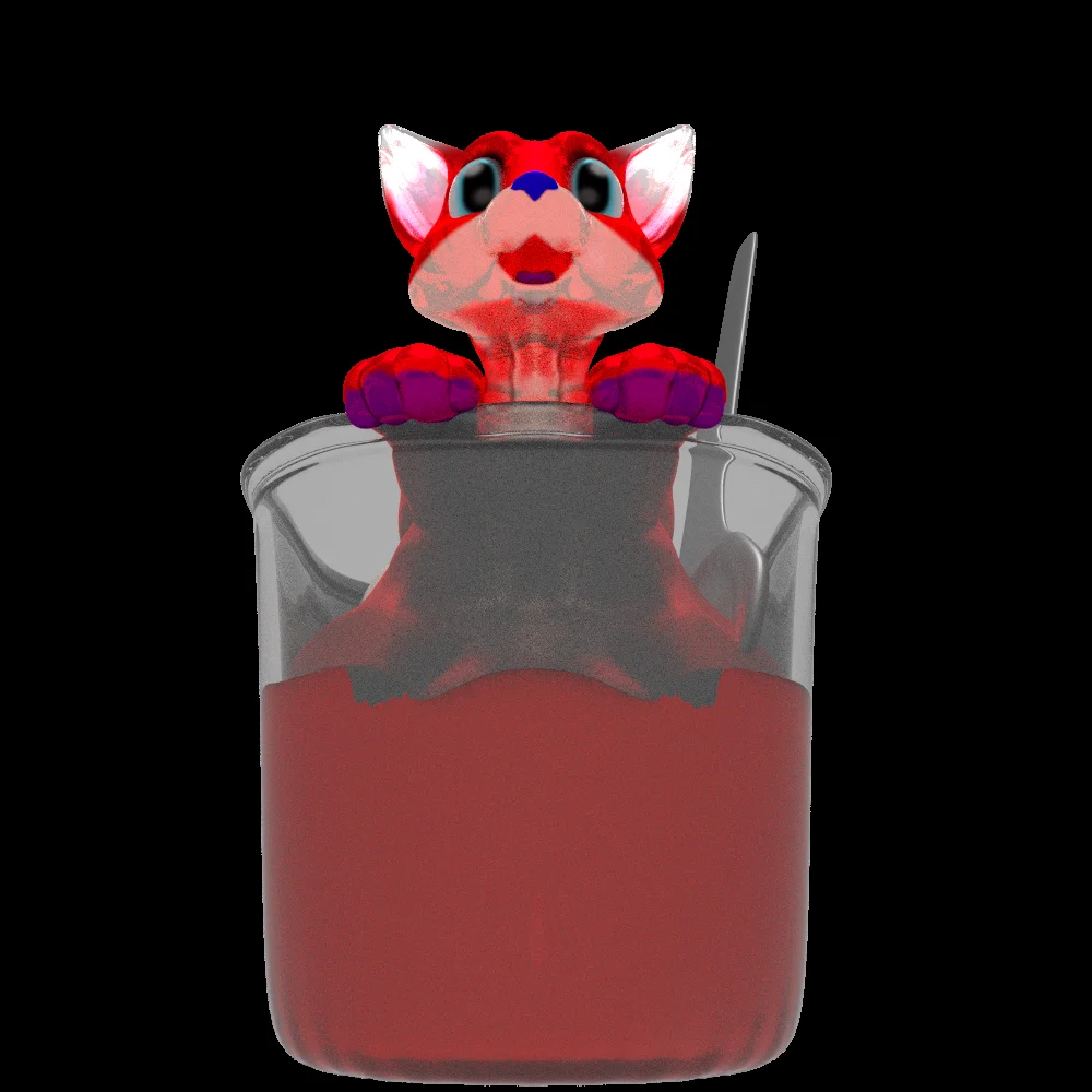 Jello Fox by Jellofox, Jello Fox, Jello, Fox, Sculpt