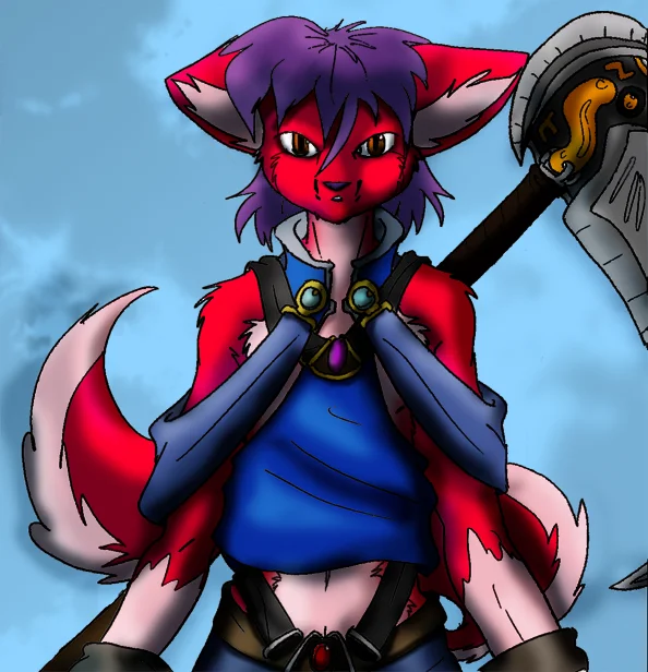 Mana Khemia inspired by Jellofox, Fox, Mana Khemia, Fantasy