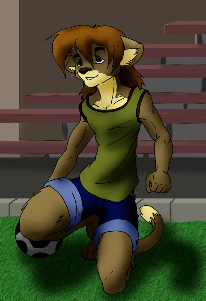 sport cat by Jellofox, Cat, Soccer