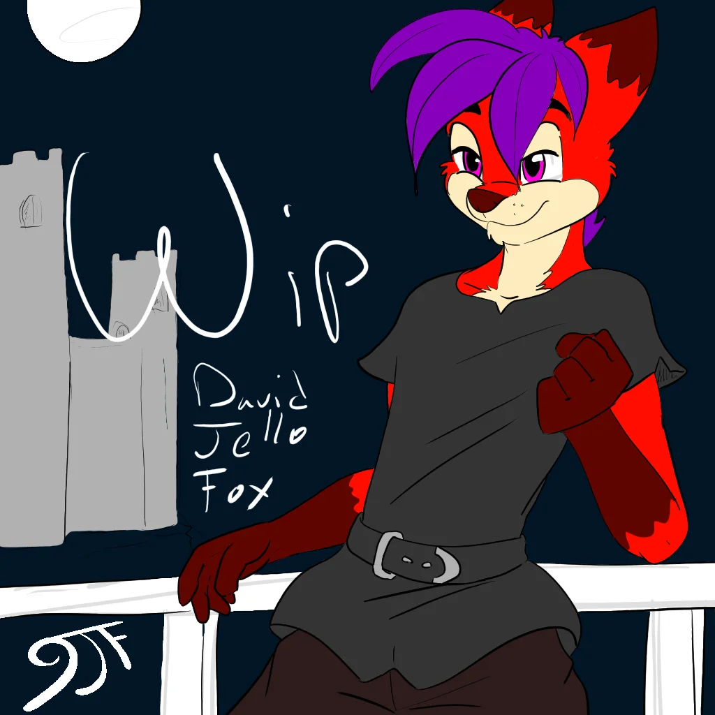 Mid evil me again. by Jellofox, Fox, Mid evil