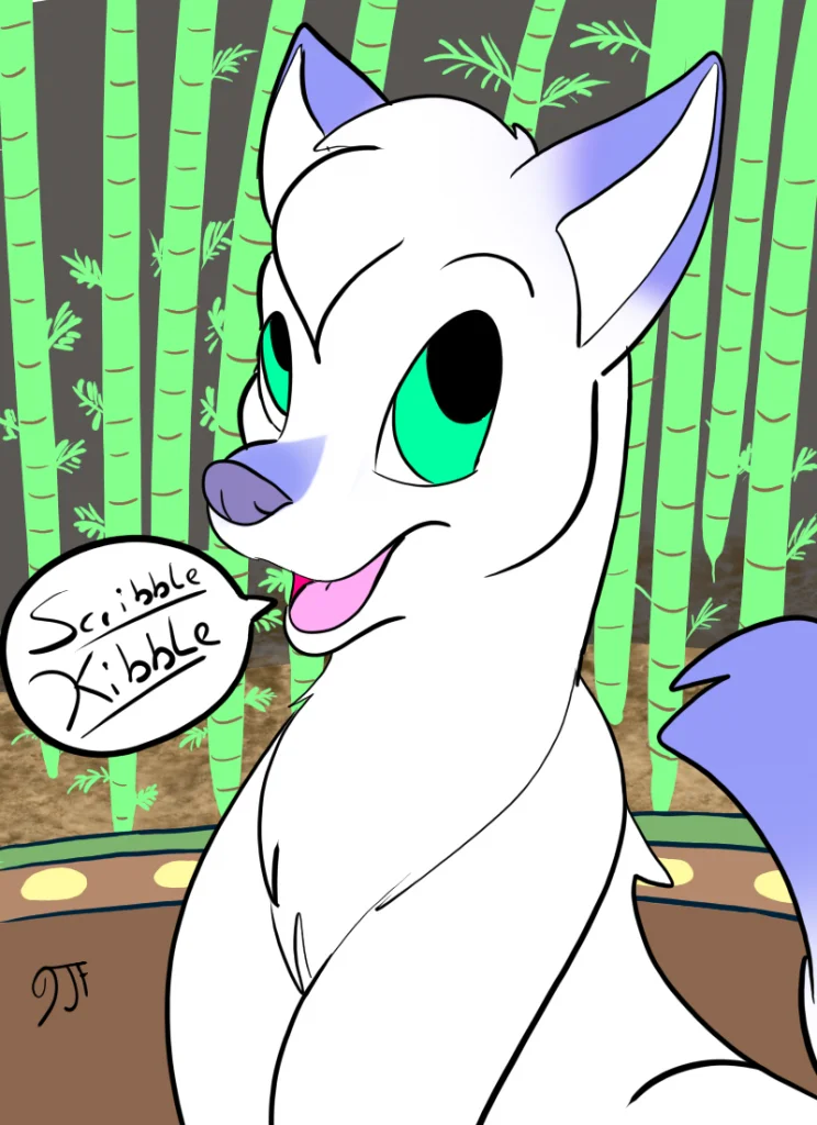 Scribble Kibble fan art by Jellofox