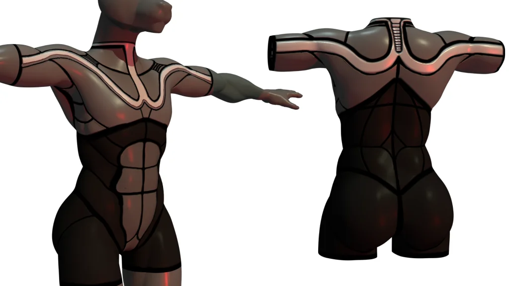 Suit test by Jellofox, dog, spacesuit, blender