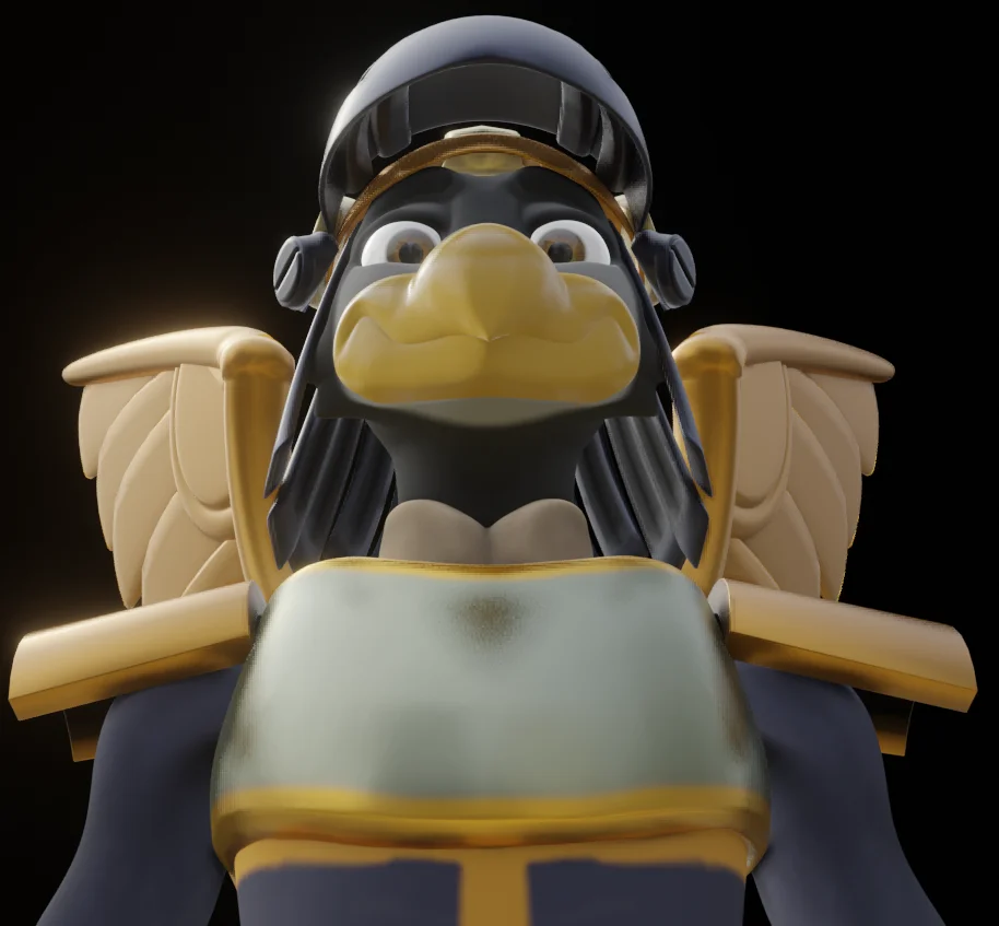 Burd by Jellofox, blender, 3d, Bird
