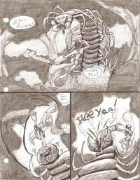 Early Comic test by Jellofox
