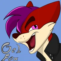 Fursona art test. by Jellofox