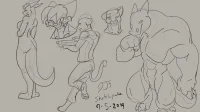 Sketch challenge 9-5-2019 by Jellofox