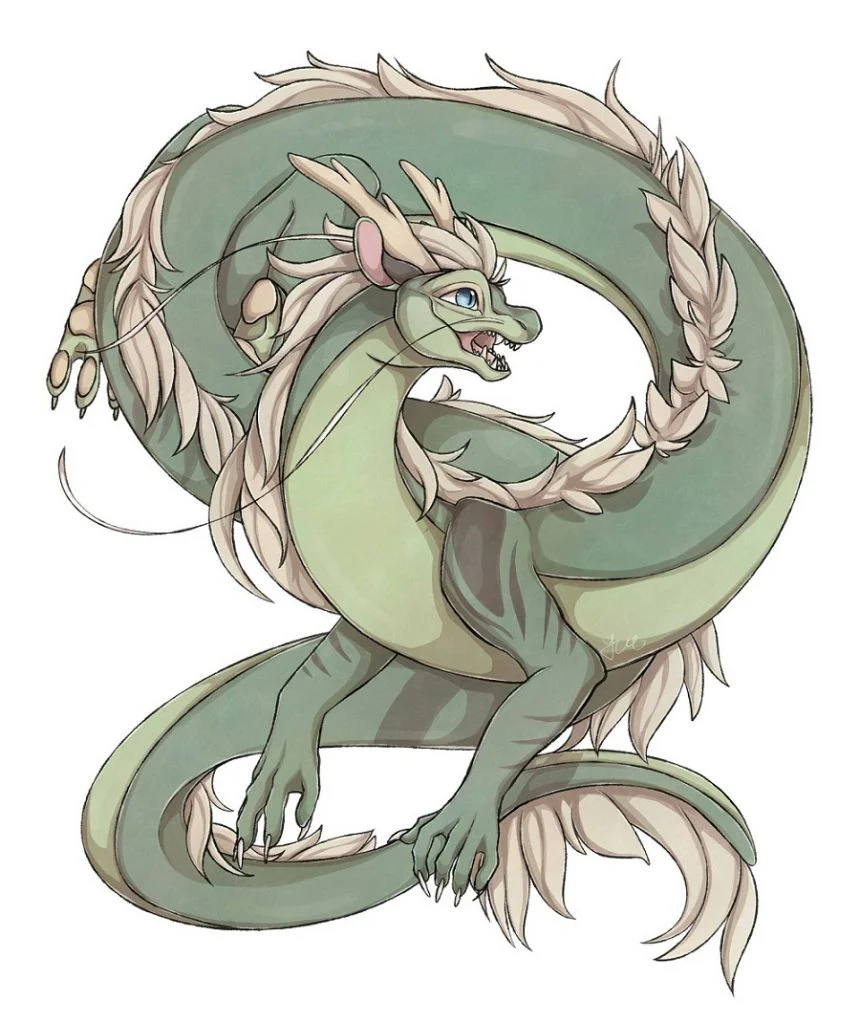 送子龍 by 瀨礿, 龍, dragon, 礿礿, 原創