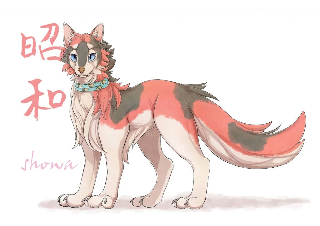 犬科獸設  昭和 by 瀨礿, 獸設 , 犬科, 狼, 礿
