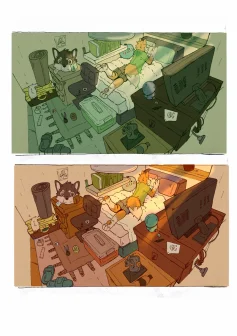 房间