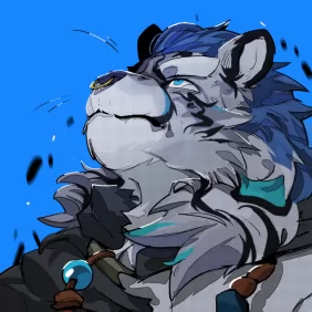 蓝