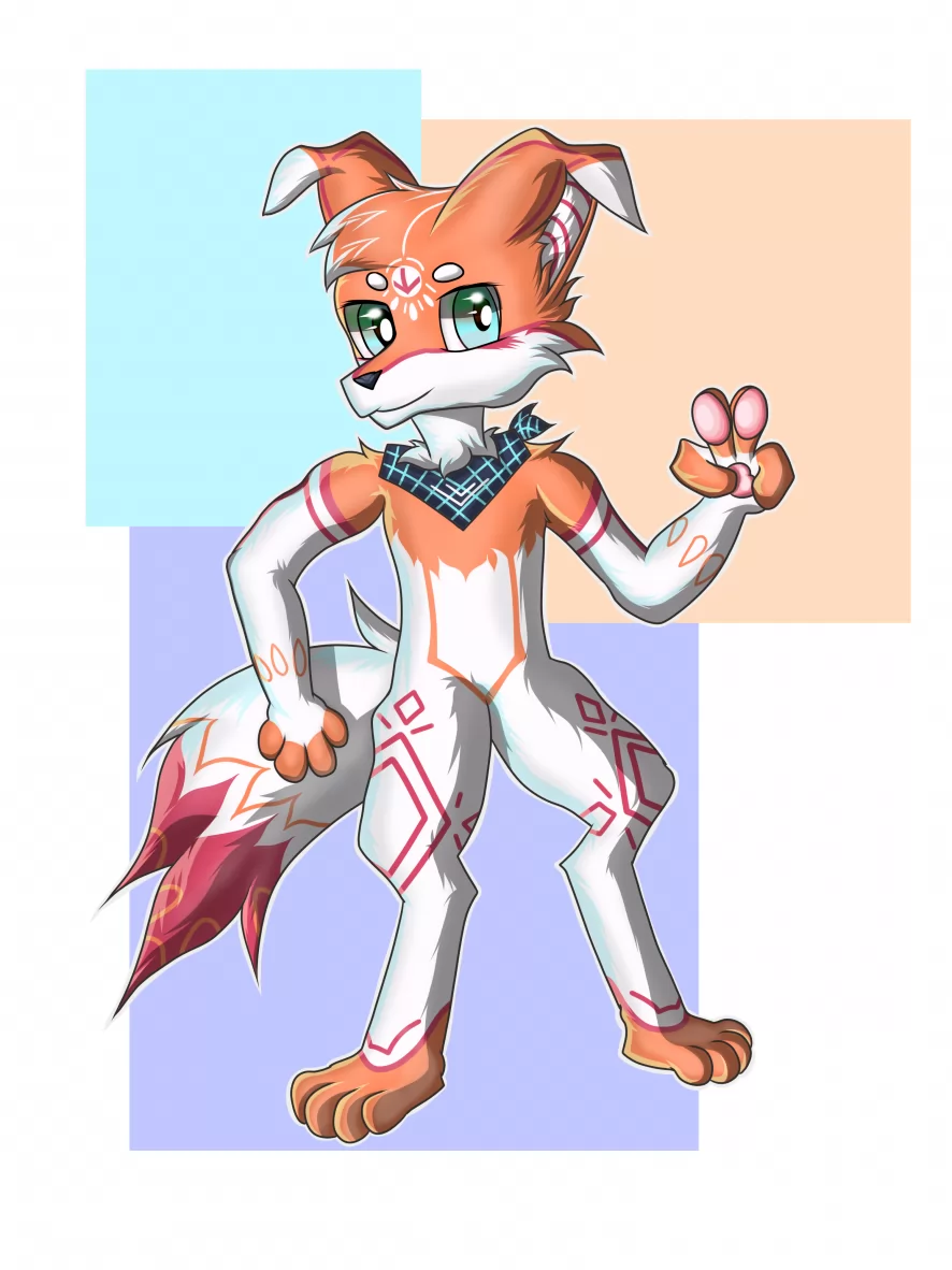 XingJing02 by Civil_Engineer_Dragon, anthro, 犬科, 狐狐, 雄性 