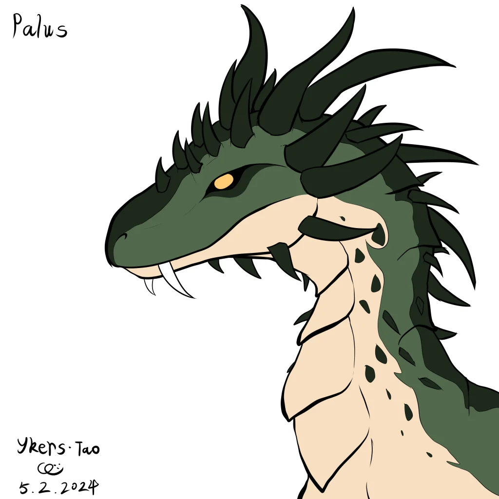 Palus (2) by 意克尔斯·桃, dragon, Dragon-Adventures, Palus, 龙, 龙之冒险