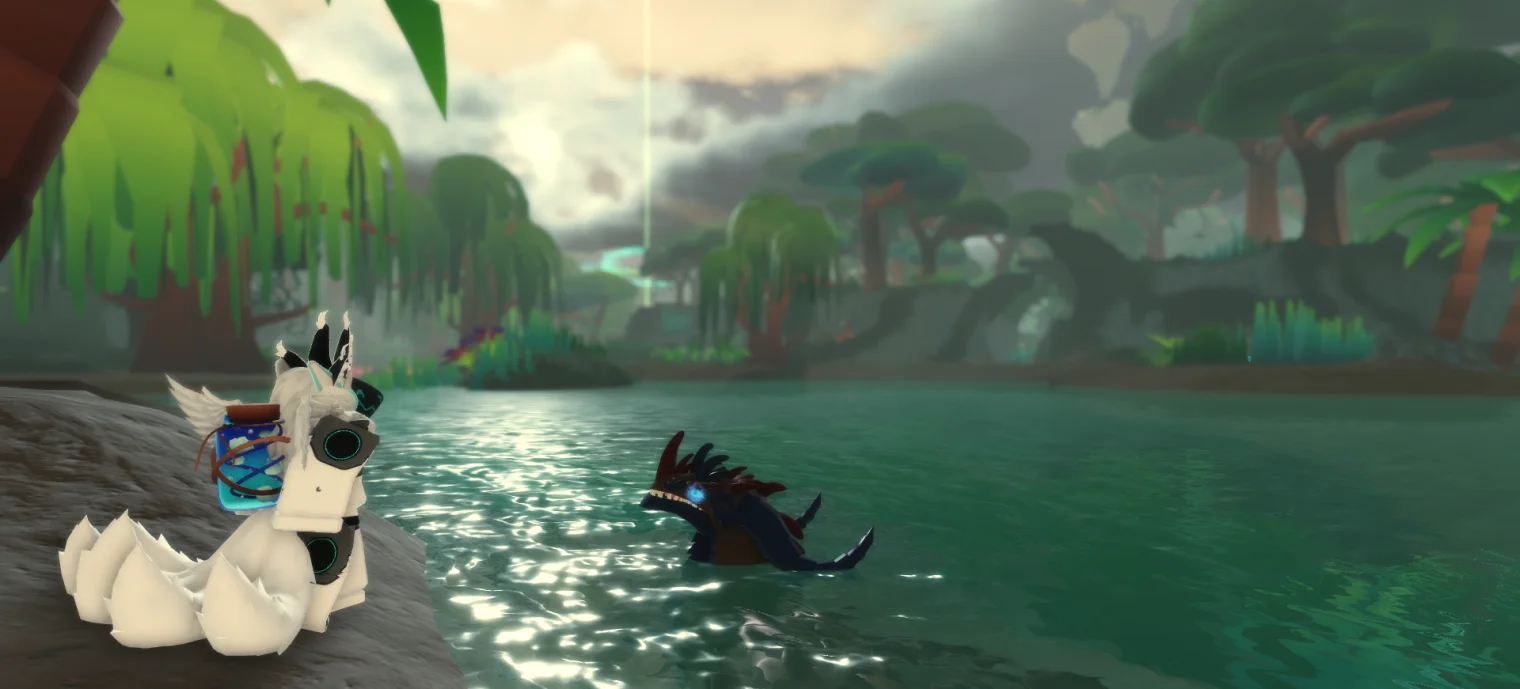 -Jungle world- Dexyn by 意克尔斯·桃, dragon, Dragon-Adventure, Roblox, 龙, Dexyn, Jungle world