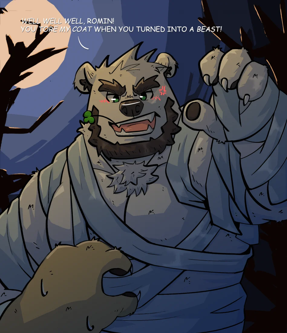 Amorog 的万圣节……服装？ by Rominwolf, Amorog, 万圣节, 北极熊