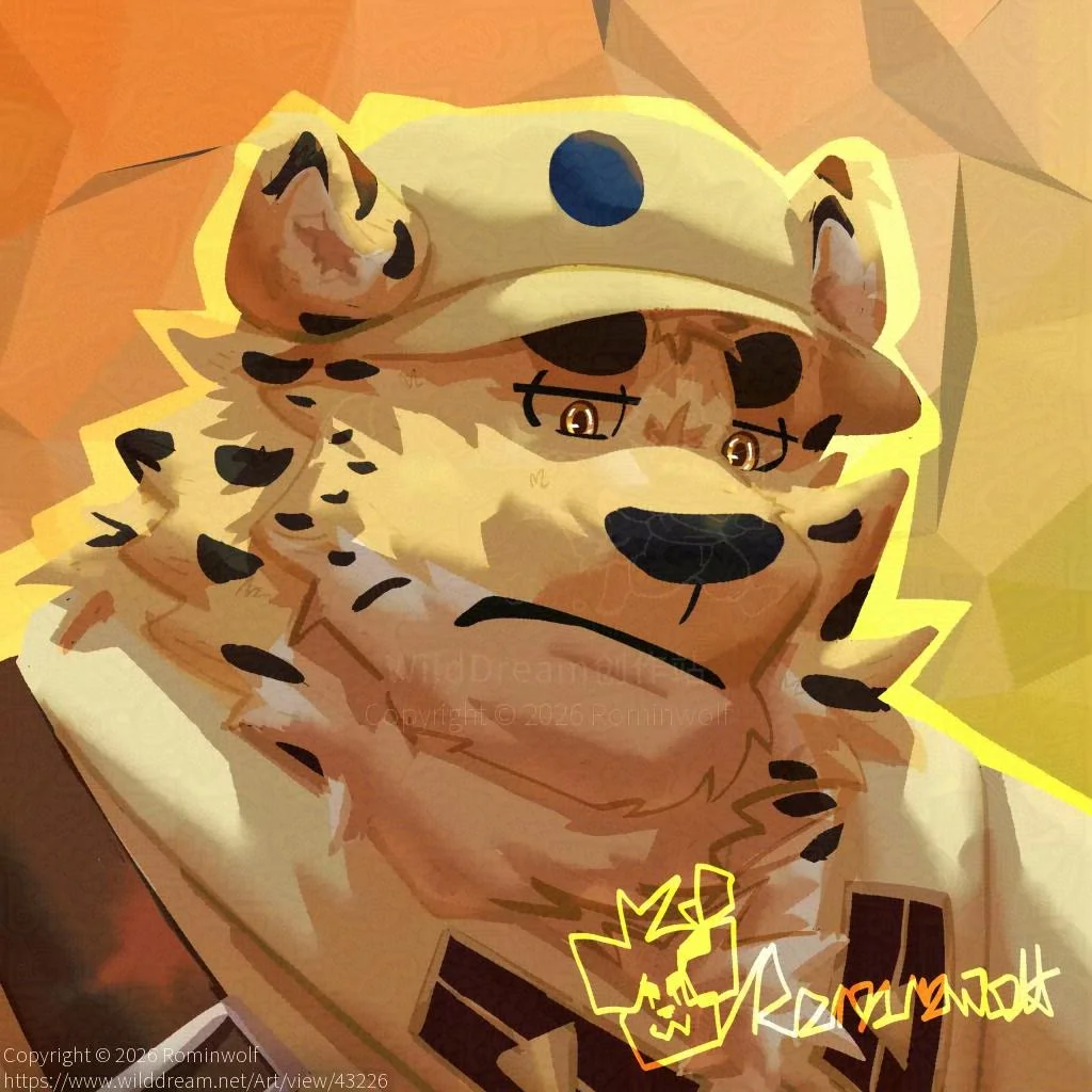 神秘猎豹长官 🐆 by Rominwolf, 叶憬韶, 头像, 猎豹, 赠图