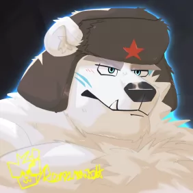 神秘雷锋帽熊 🐻‍❄️ by Rominwolf