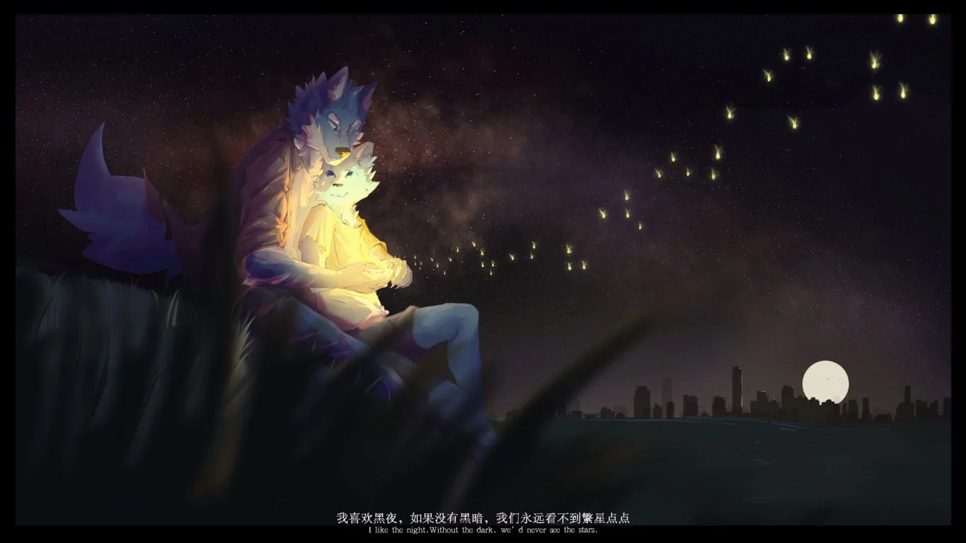 星动 by 松武原, furry, 板绘