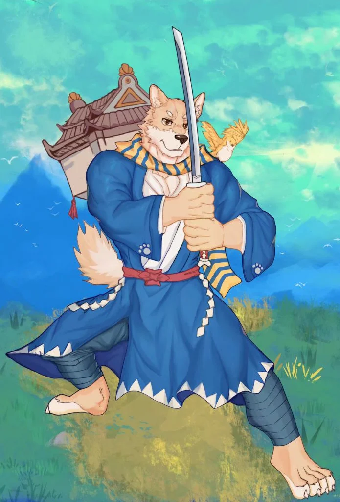 犬神 by Jaydace1, 阴阳师, 犬科, 犬神