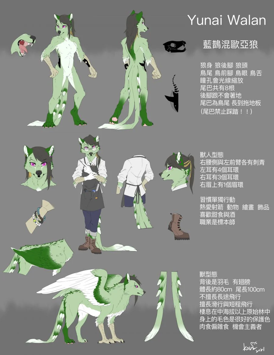 主設設定 by 芒果覺醒