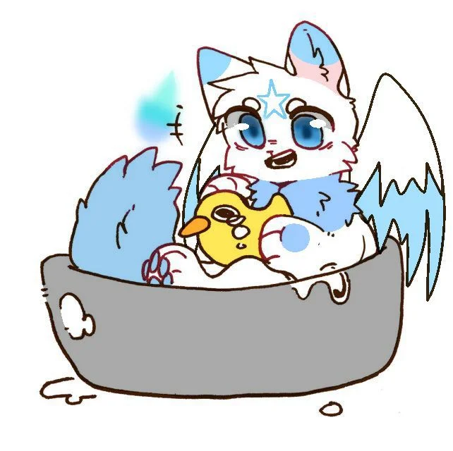 洗澡澡的安木 by 安木胡尼德, 这就是我