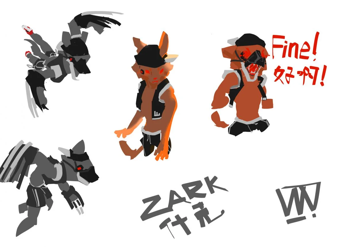 什克zark 動態 by 汪弟, #角色設計, #電腦繪圖
