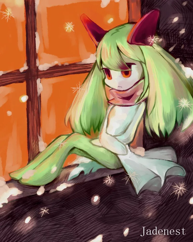 奇鲁莉安（Kirlia） by 圭巢, 精灵宝可梦, 奇鲁莉安