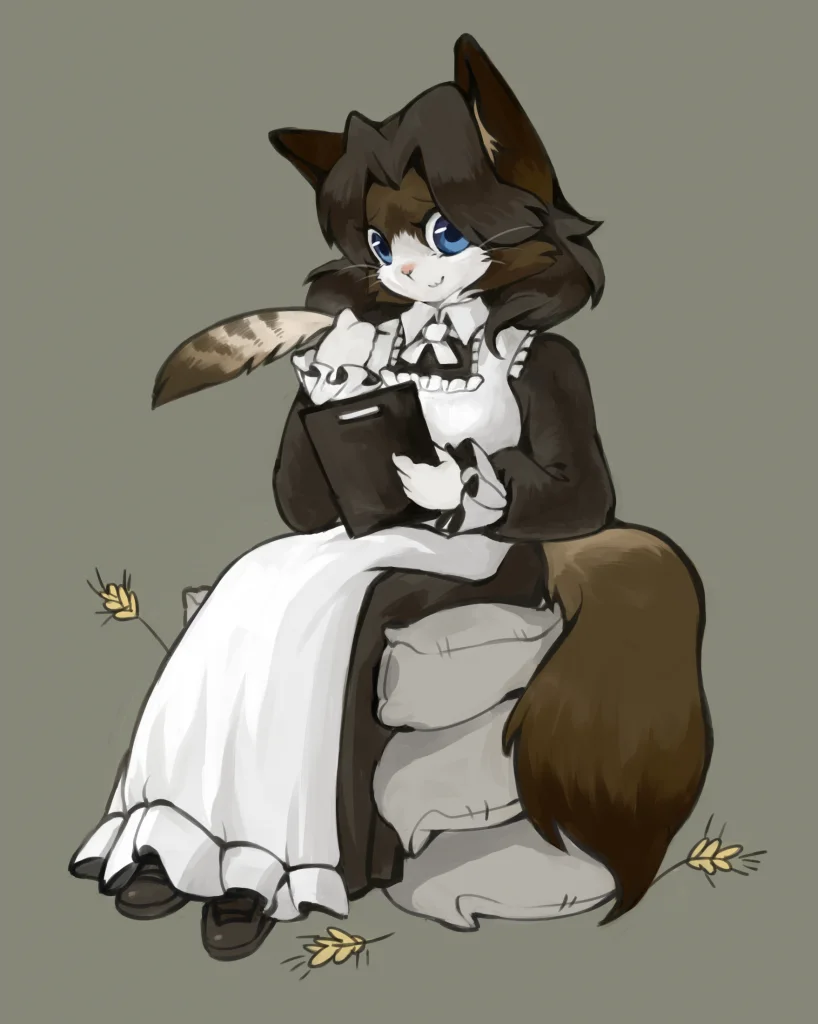 猫猫女仆 by 圭巢, OC, 兽娘, 猫娘