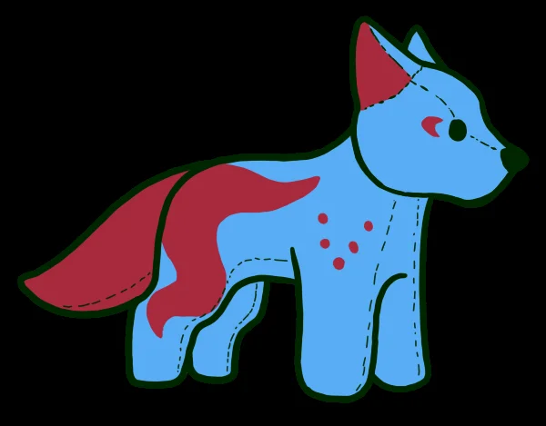 plush-五 by fwiflof