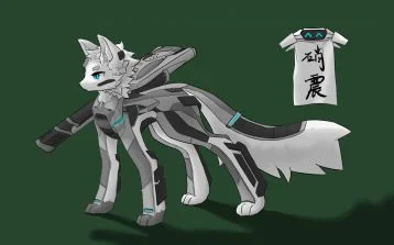 坦兽，硝震 by 若茶Rechar