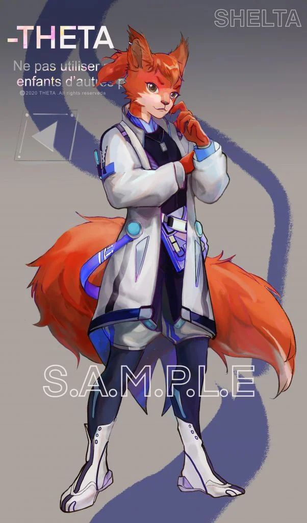 是甲方爸爸要的小松鼠 by 八娘, 松鼠, 委托, 原创, 机能, 未来