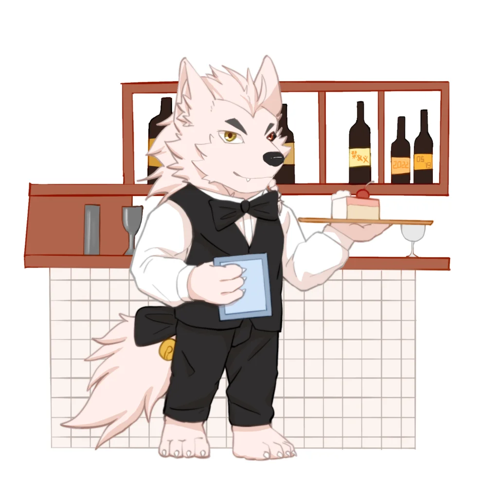 委托 by 刊刊, furry, 帅, 全身, 兽人, 狗