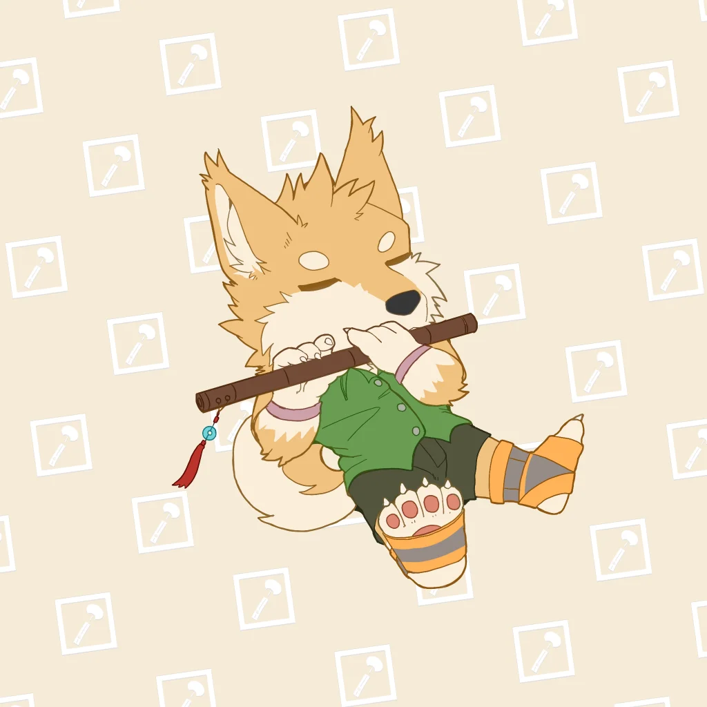 我的oc by 刊刊, Q版, 兽人, 帅, furry, 全身