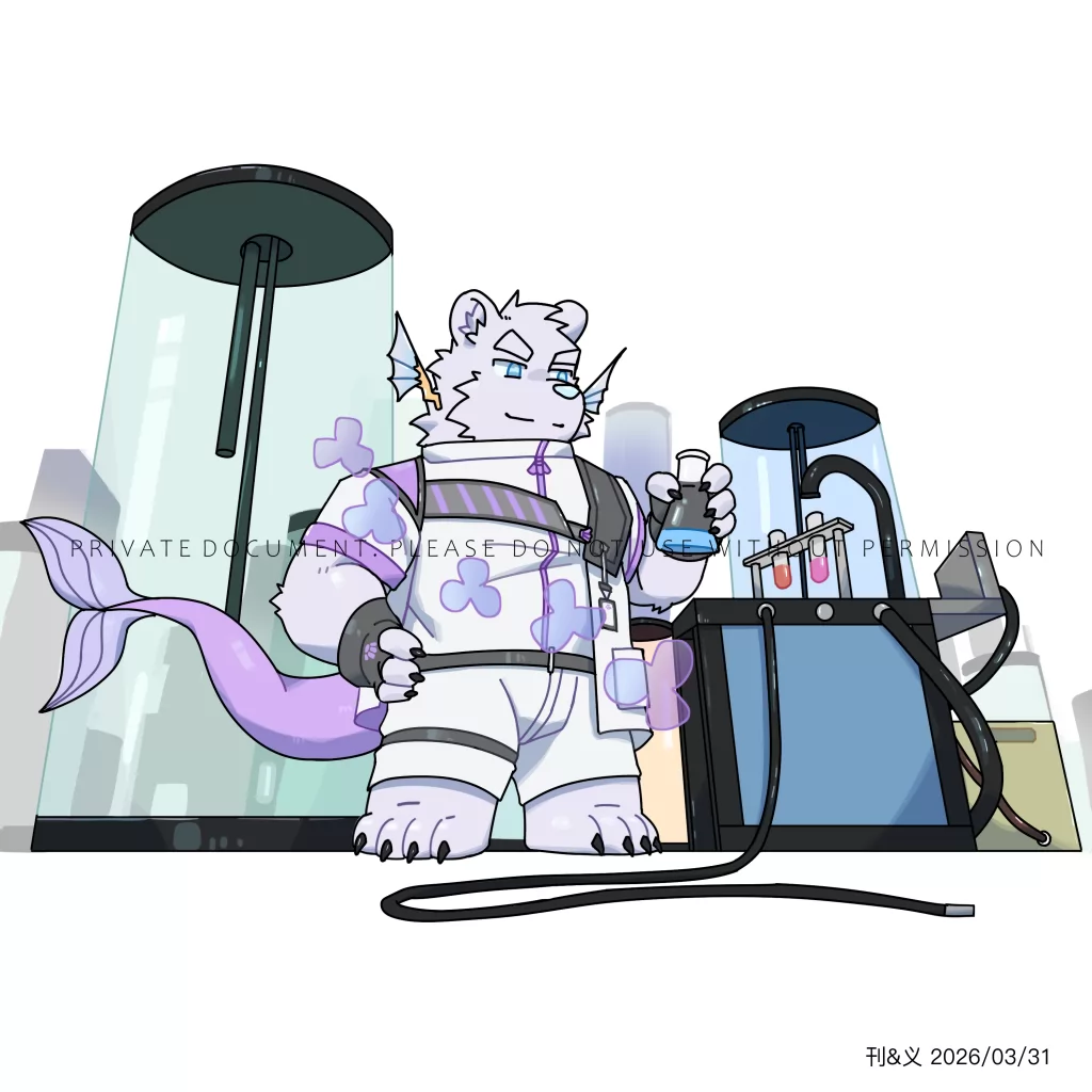 ccb的Q版 by 刊刊, furry, Q版, 兽人