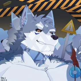 楚狼头像-反 by 刊刊
