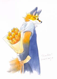 送花花