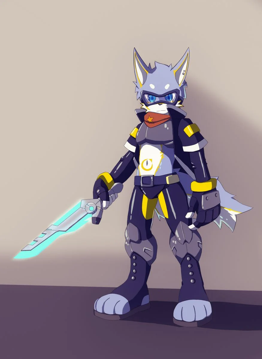 坏狼 by Helin（赫林）, 男性兽人, 兽太