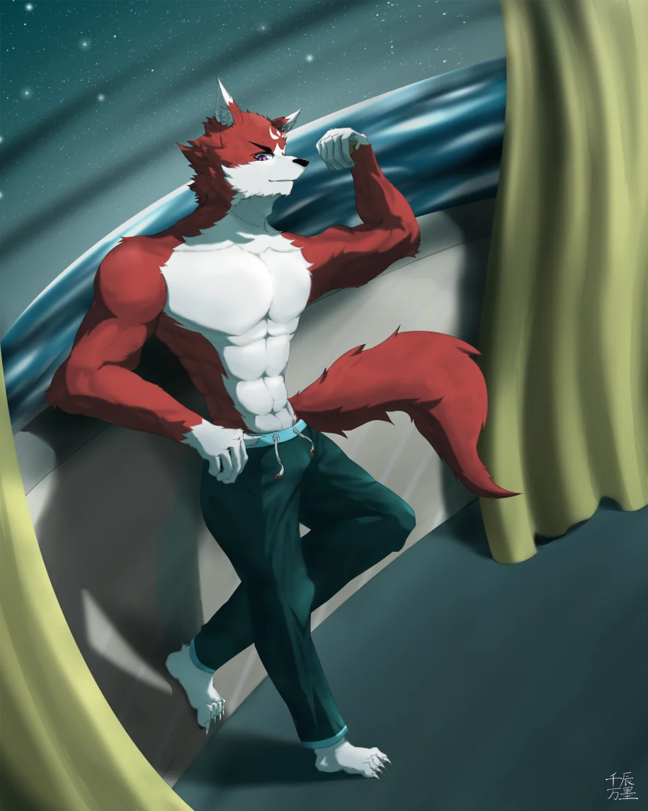 小酌 by 哪里都是喵, furry