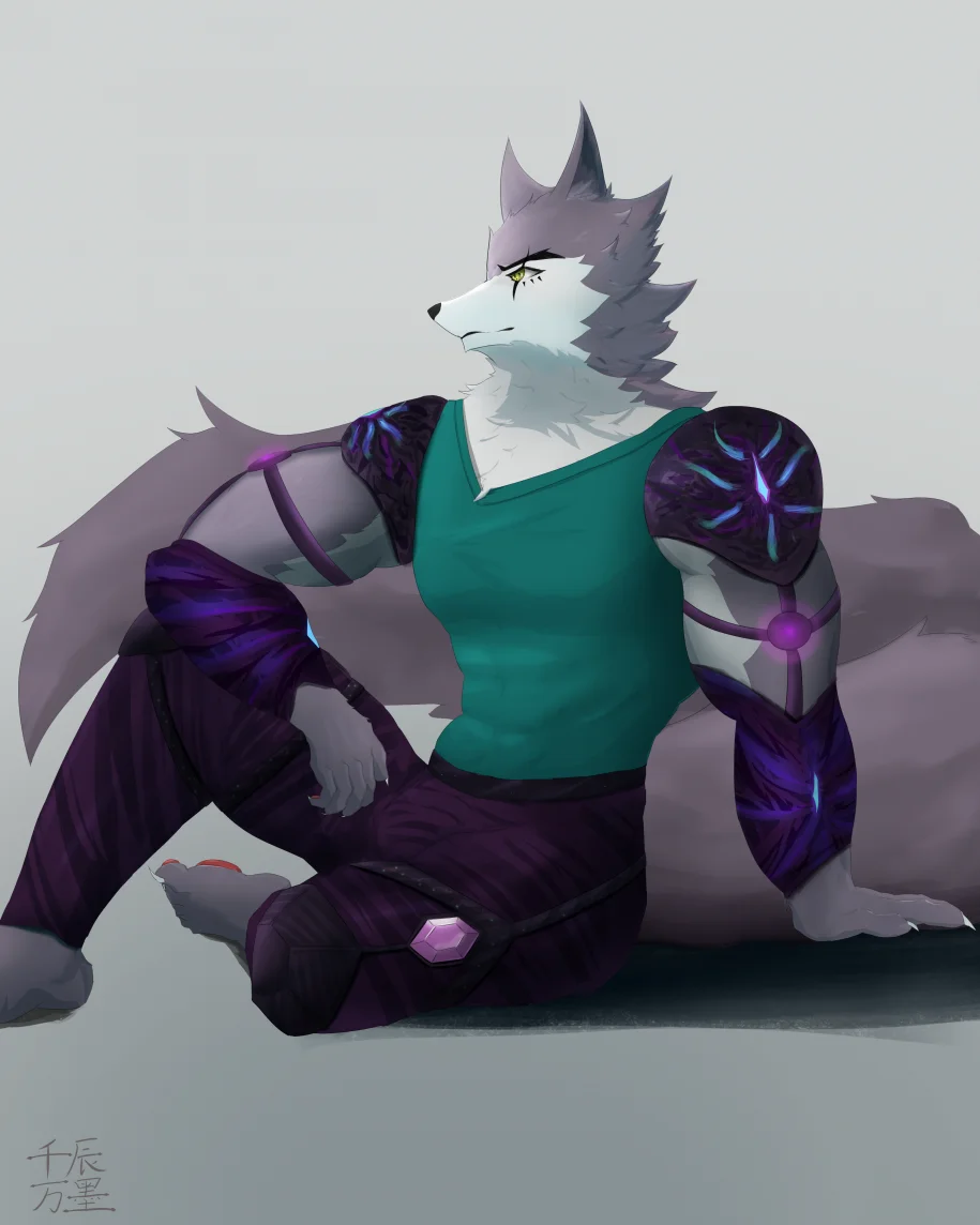 大尾巴狼狼 by 哪里都是喵
