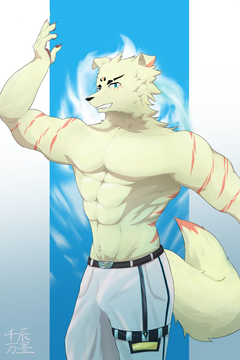 隔壁阿黄 by 哪里都是喵, furry