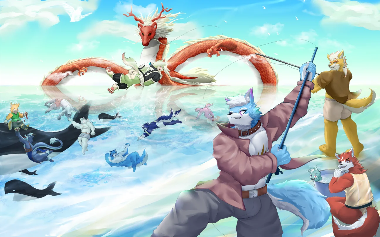 新春限定，龙龙钓场！ by 哪里都是喵