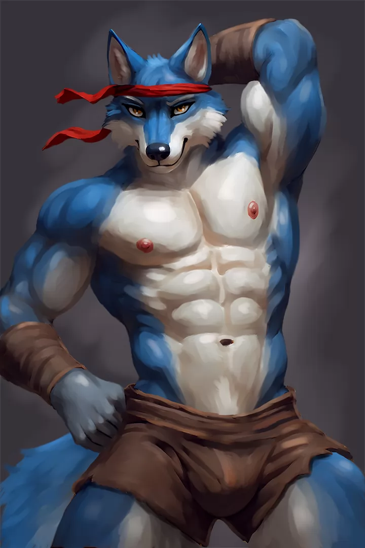 洛奇 by 时间猫, 狼, 肌肉