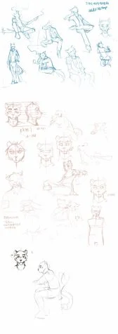 一些设定草图 by lllll