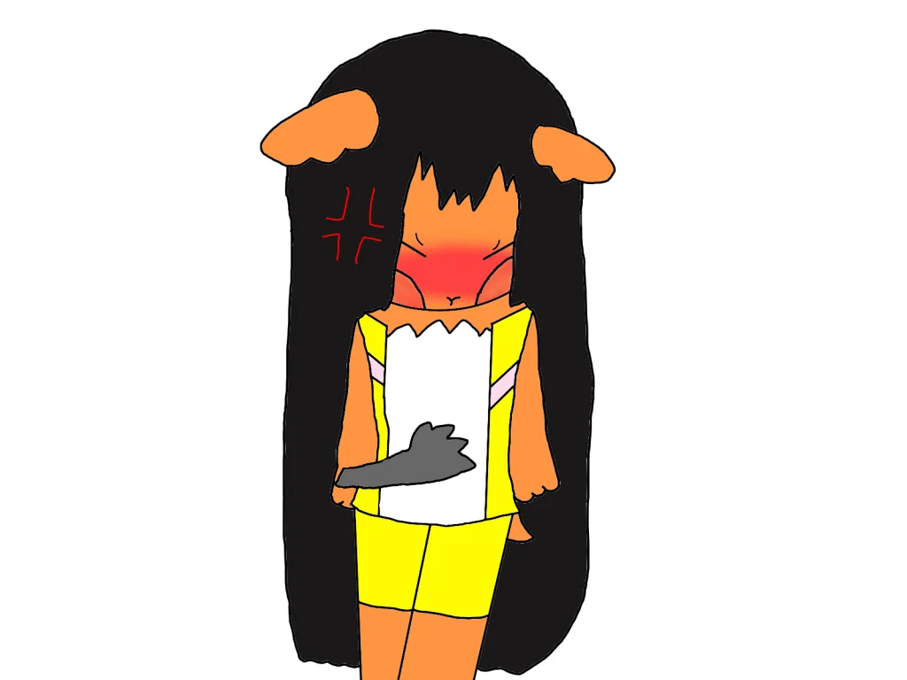 cursed by thebananasplitsau5, drawing, oc