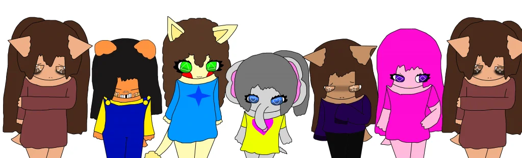 little by thebananasplitsau5, drawing, oc