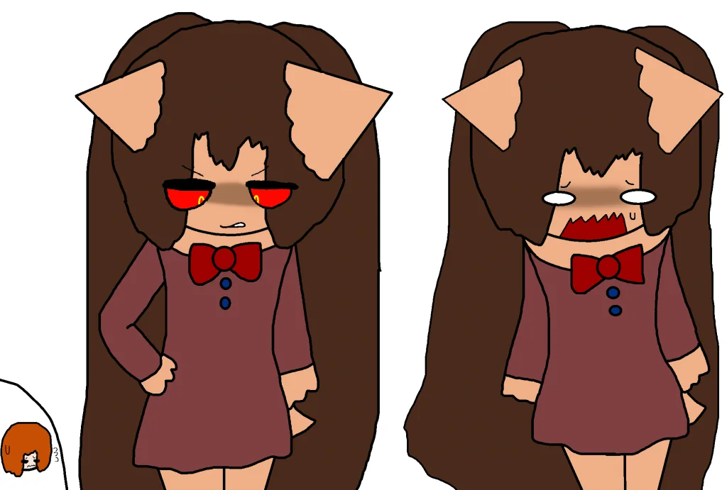 angy and worry by thebananasplitsau5, drawing, oc