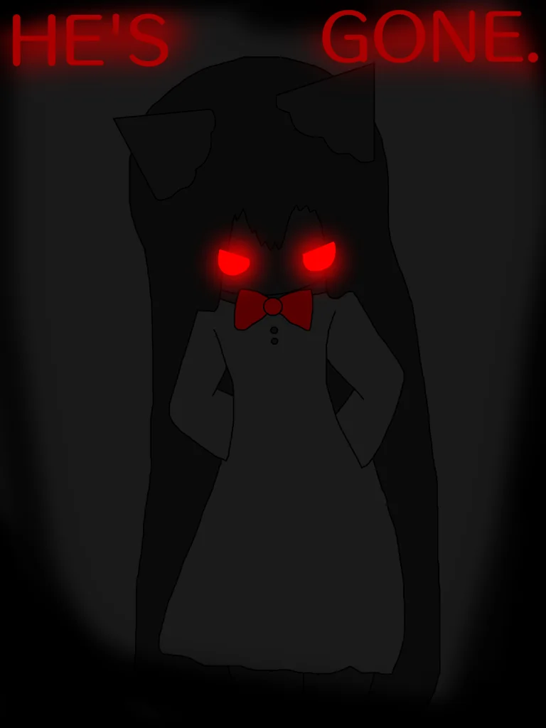 he's gone by thebananasplitsau5, drawing, oc
