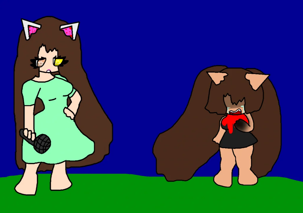 it hurts by thebananasplitsau5, oc, drawing