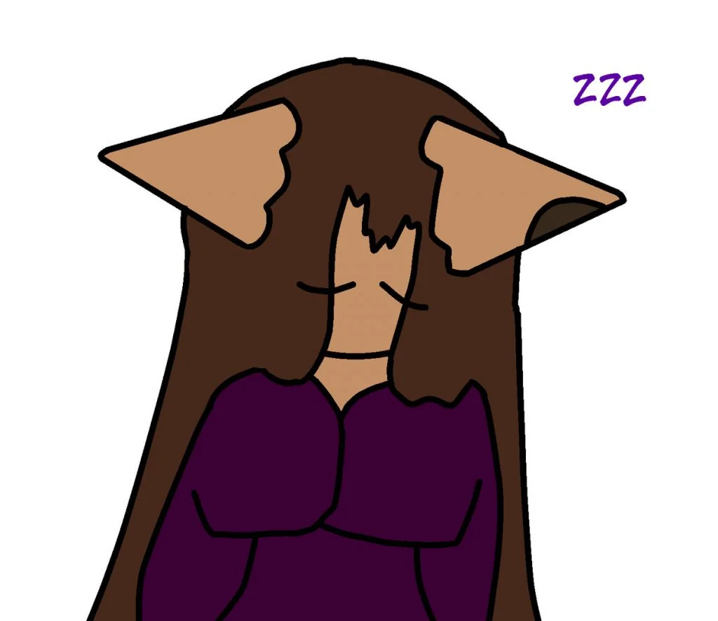 sleeping by thebananasplitsau5, oc, drawing